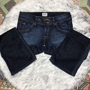 Hudson Jeans Dark Wash Size 27 Button Flap